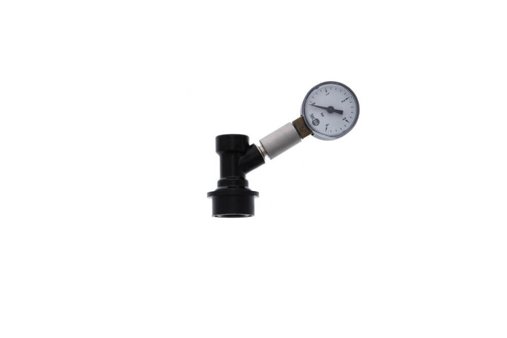 CO2 manometer for NC and CC-koppelingen (7/16')