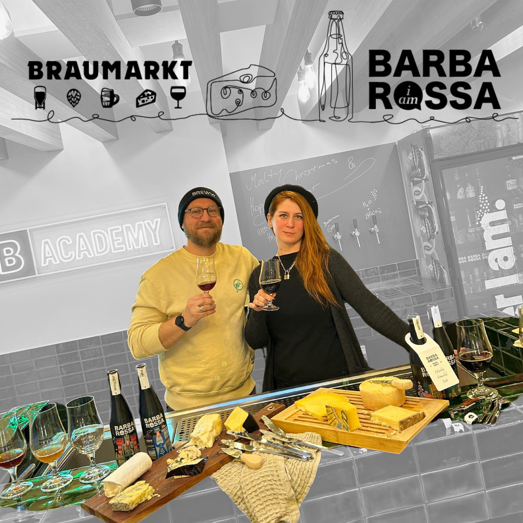 Barbarossa x Braumarkt Bier Käse Pairing