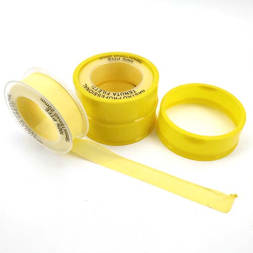 100% PTFE Plumbers Tape (Teflon Tape) - 3 Pack (15m per roll)
