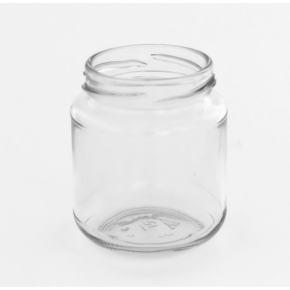 Rond glas 142 ml voor schroefdeksel