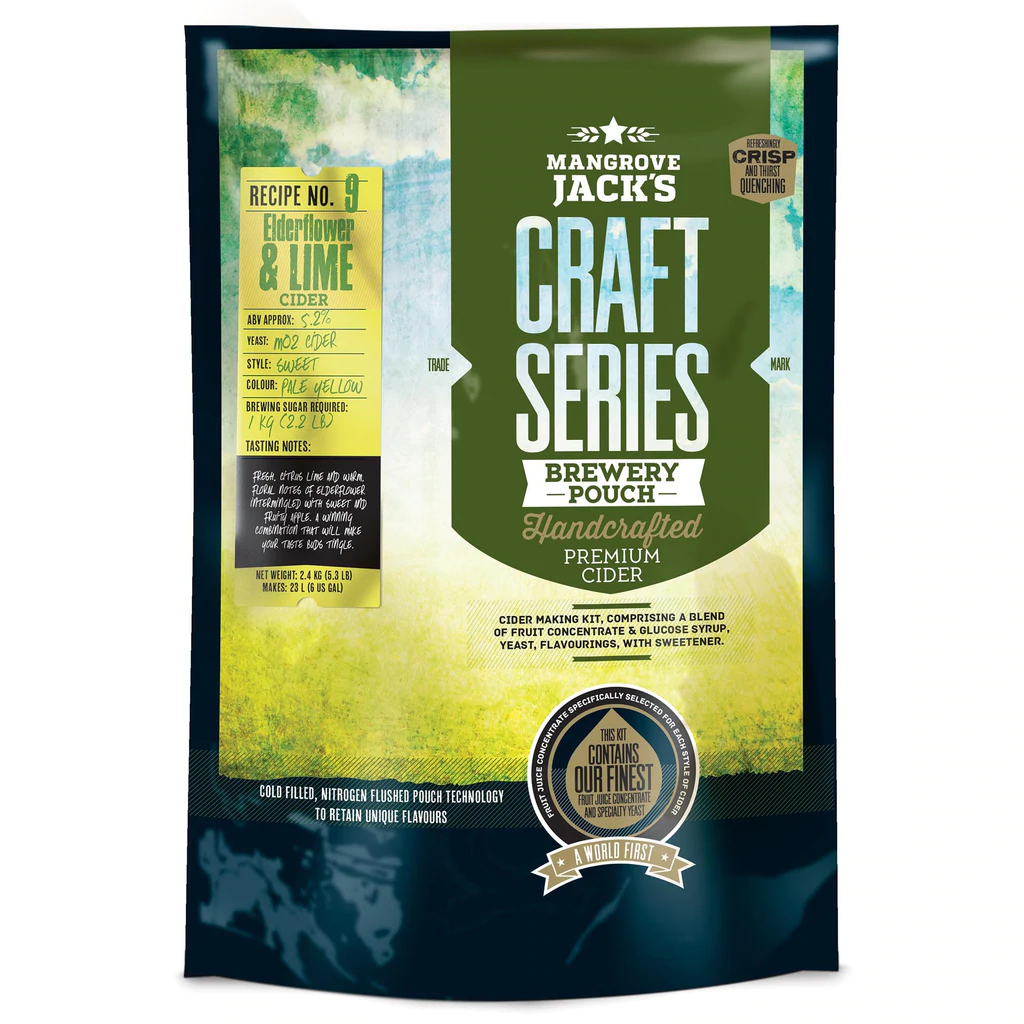 Mangrove Jack's Craft Series Cider Elderflower & Lime 2.4 kg