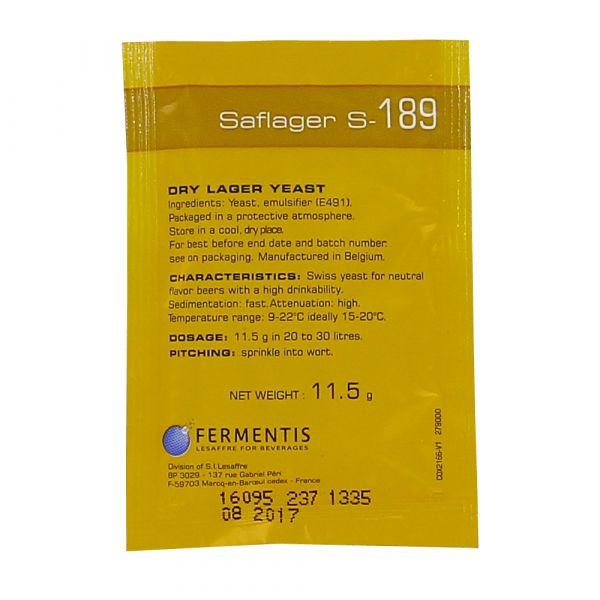 Fermentis Saflager S-189 11,5 g
