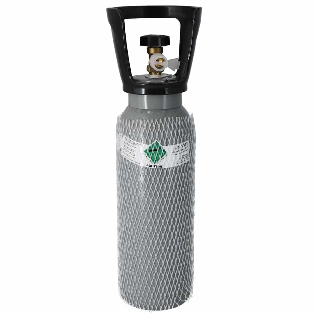Cylindre de CO2 rempli (consigne incl.) - 2 kg