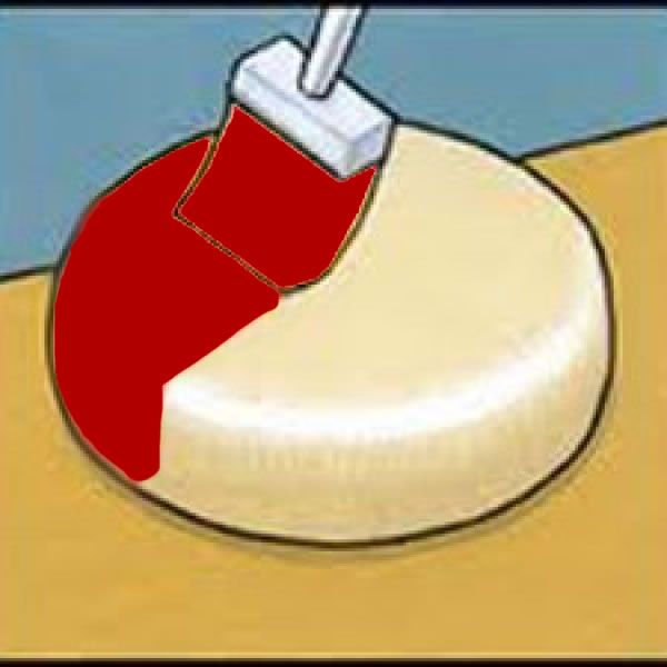 Cheese coating RED + against mould 1 kg