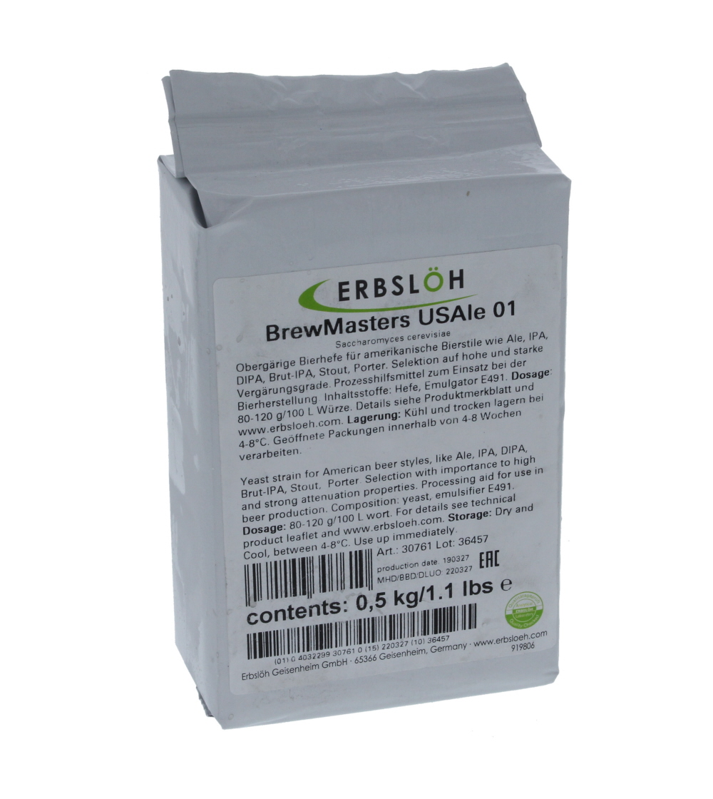 BrewMasters® US Ale droge gist 500 g