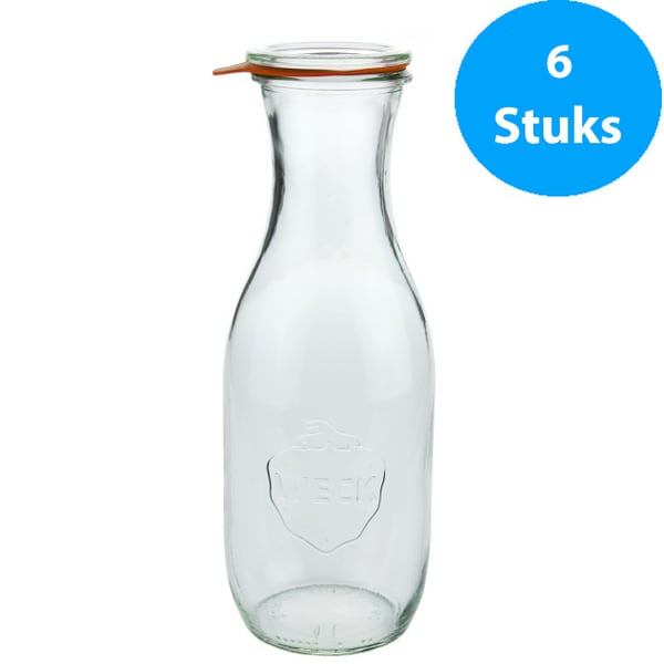 Weck 766 sapfles 1 l doos van 6 st