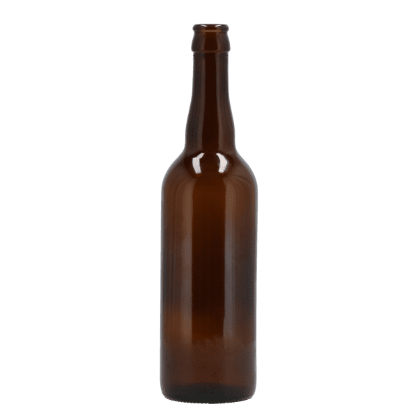 Bierfles Belgium kk bruin 75cl doos 12 st