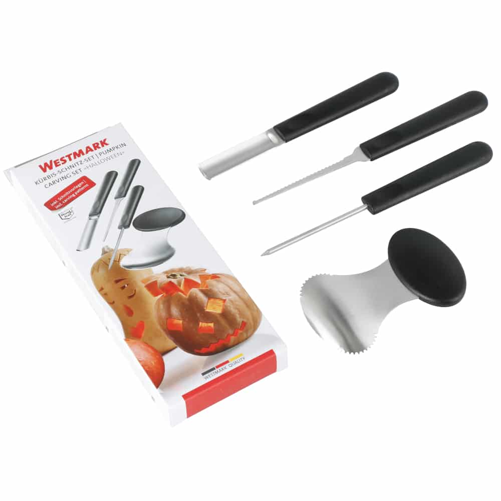 Westmark Kit de sculptage de citrouille 4 pcs