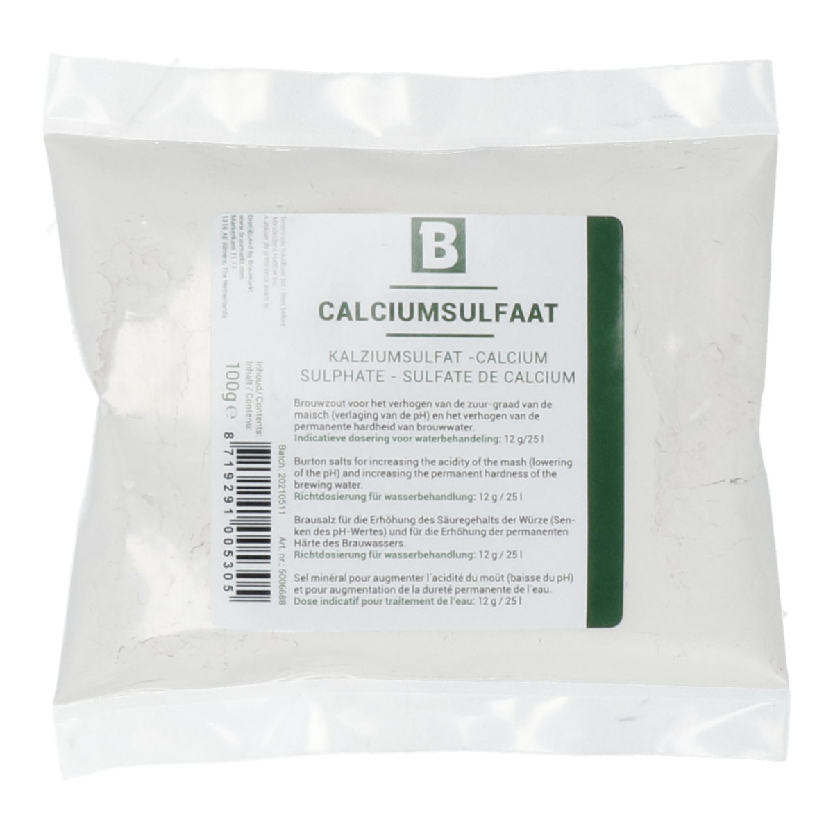 Sulfate de calcium 100 g