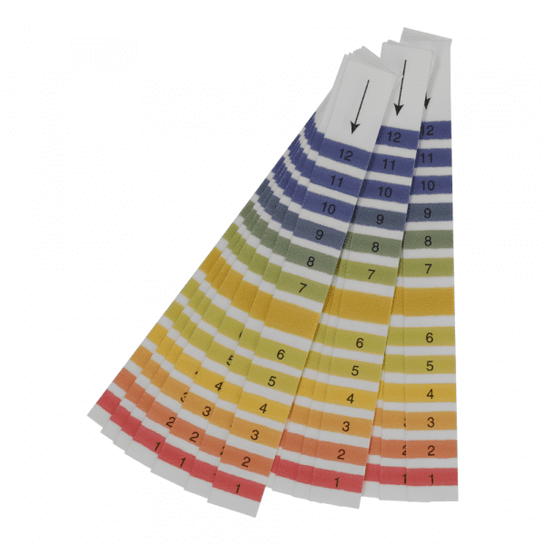 pH paper 1-12  universal 20 strips.