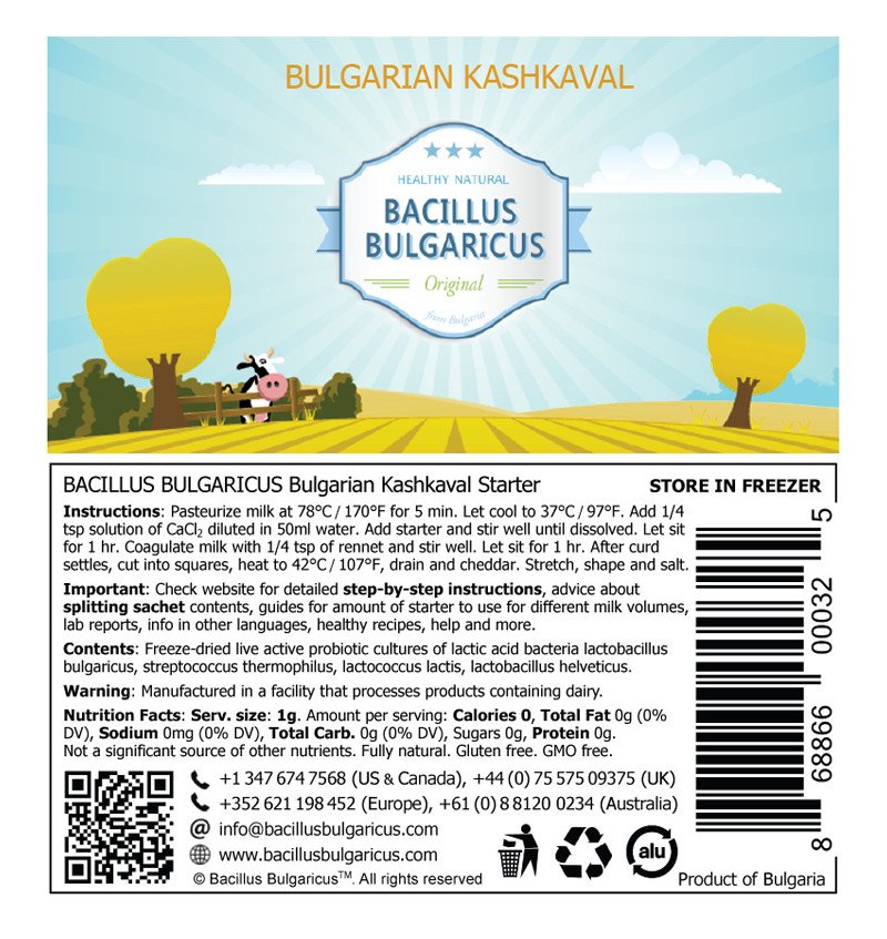 Kashkaval Starter