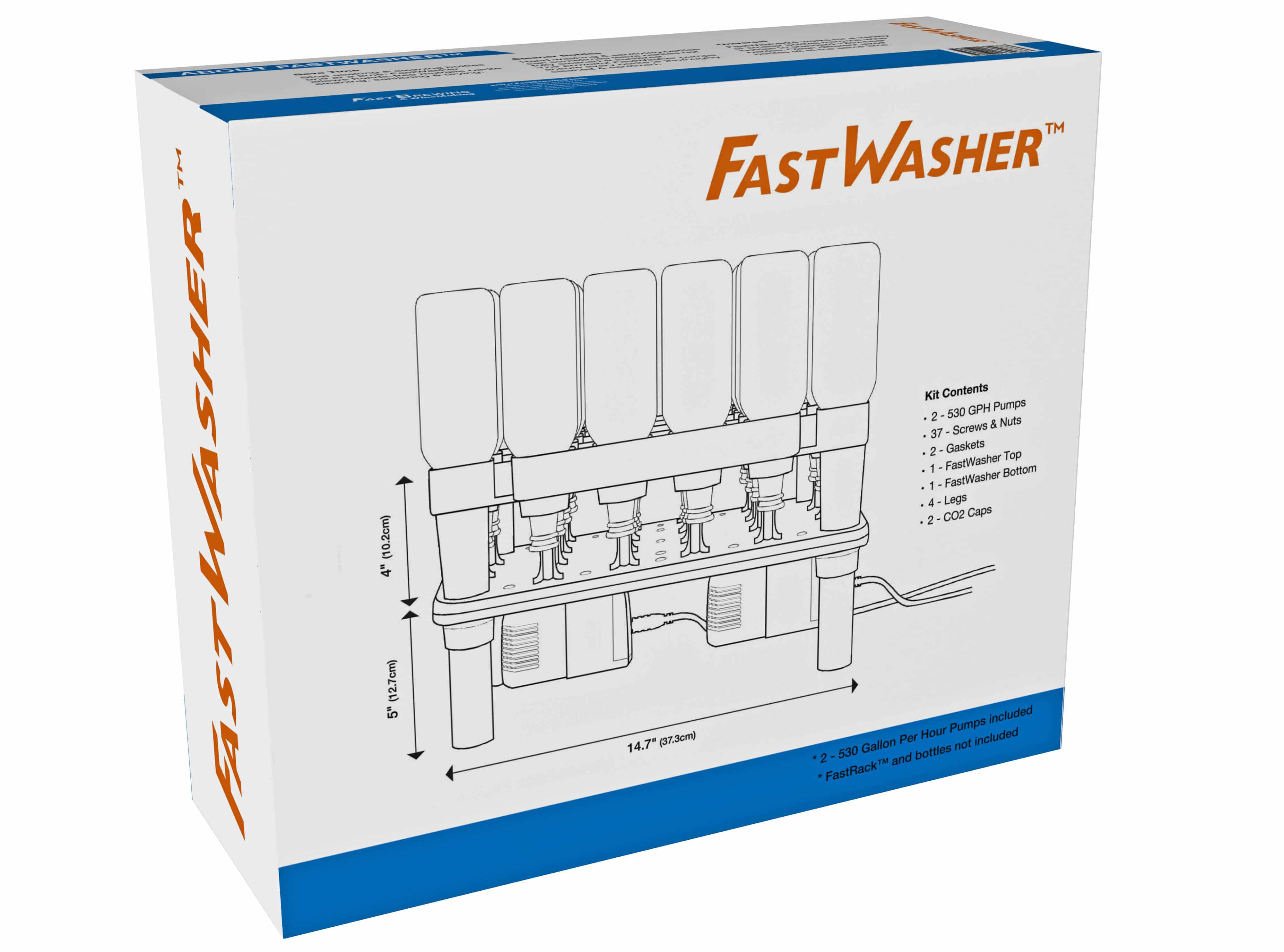 FastWasher 24 bottle kit