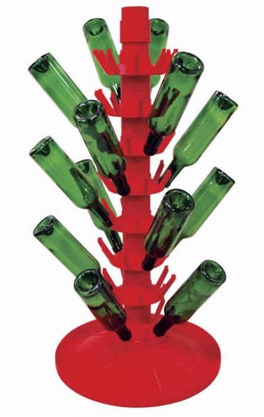 Turnable Bottle draining tree Luxe for 81 bottles