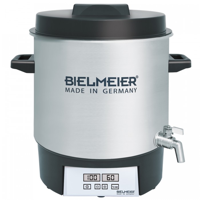 BIELMEIER Maisch- en kookketel / RVS / 27 Liter / BHG 410