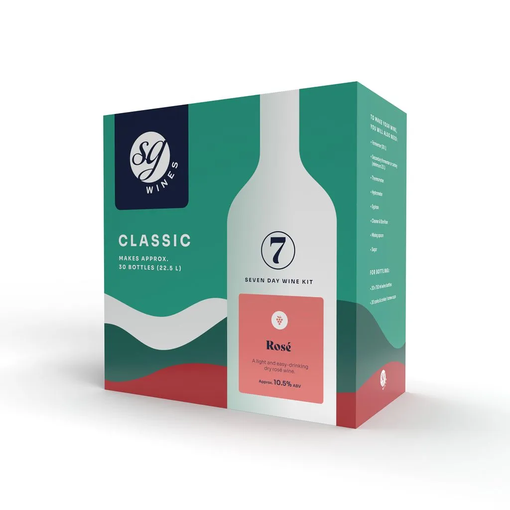 SG Wines Classic Rosé for 30 Bottles