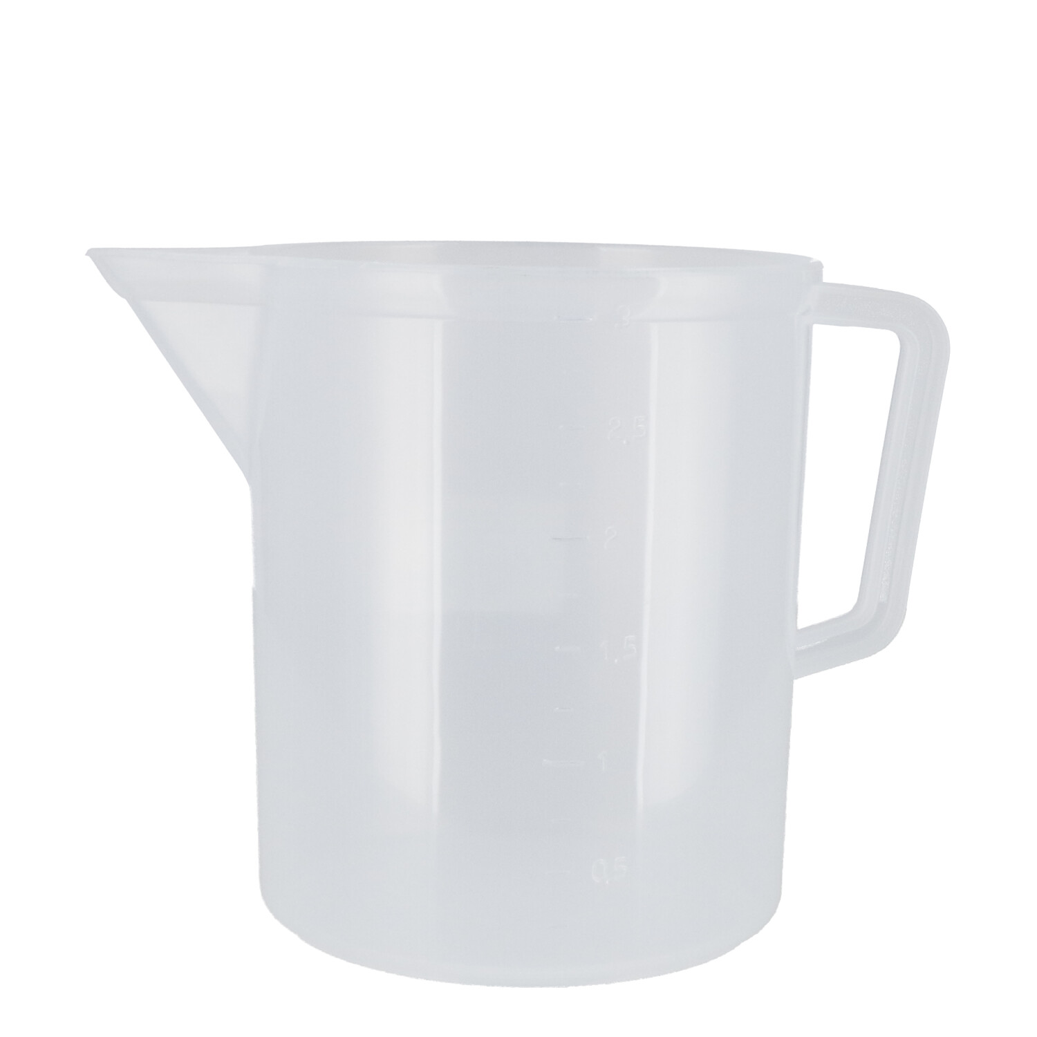 Measuring Cup White Plastic - 3 litre
