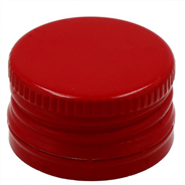 Pilferproof Screw-cap 31,5 x 18 mm RED 10 pcs