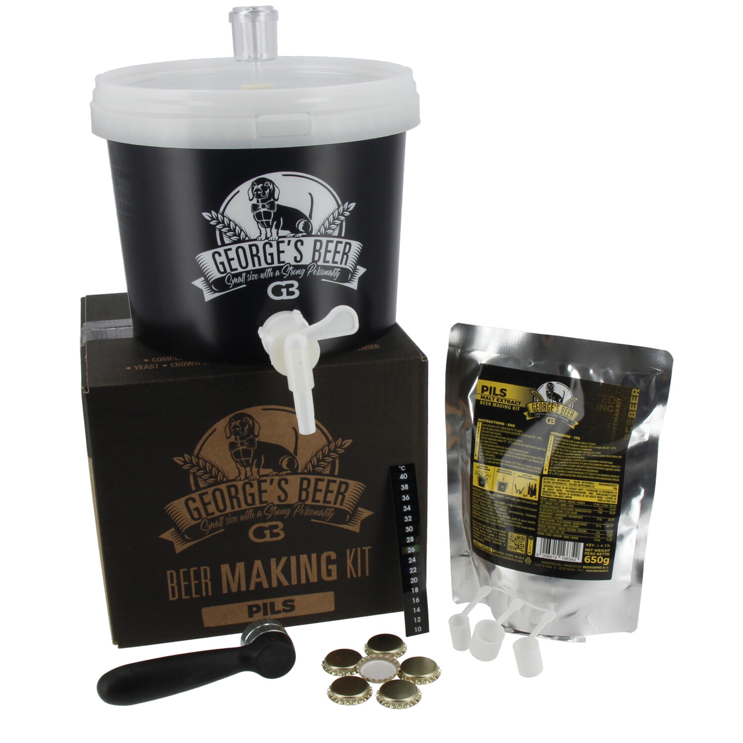 George's Beer Pilsner Brouwkit