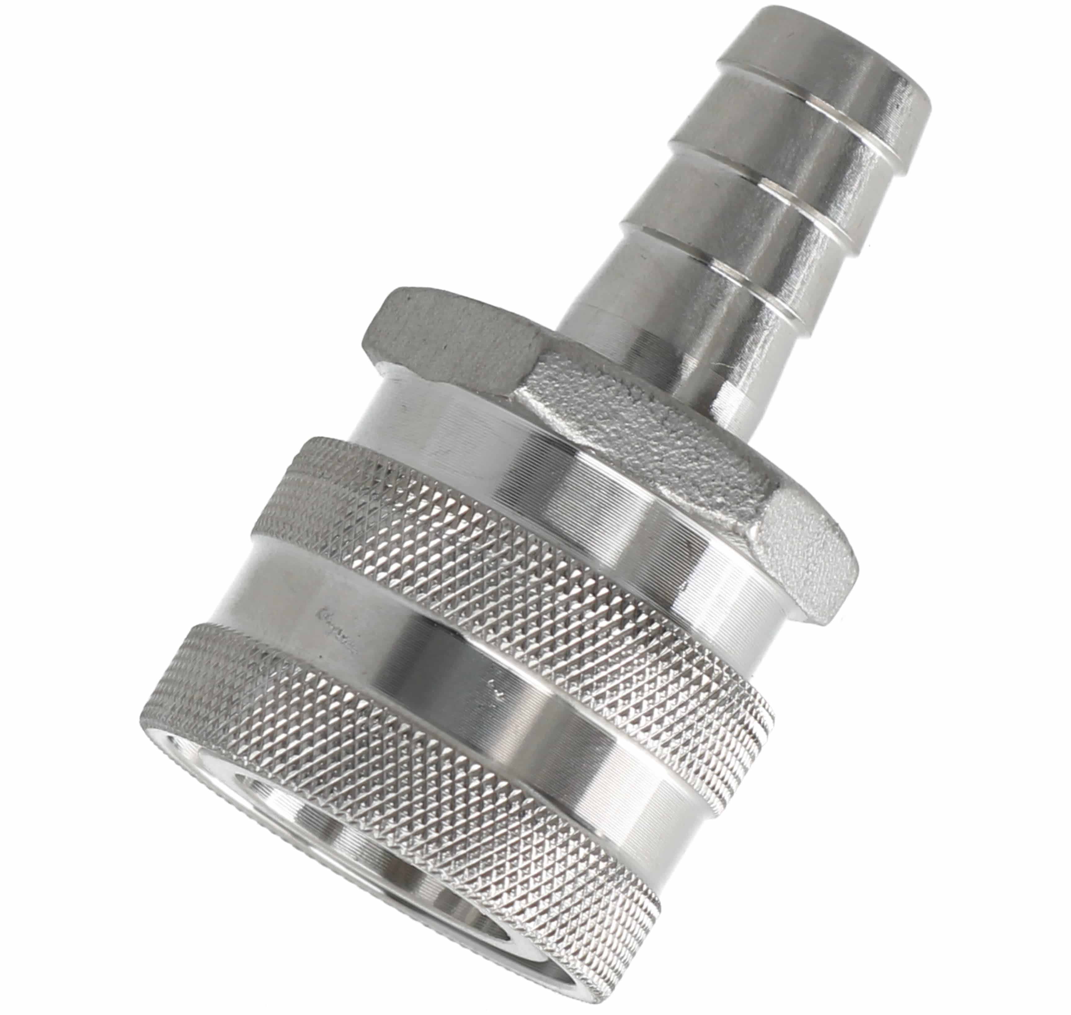 Quick Disconnect Female 1/2" Barb Rvs 