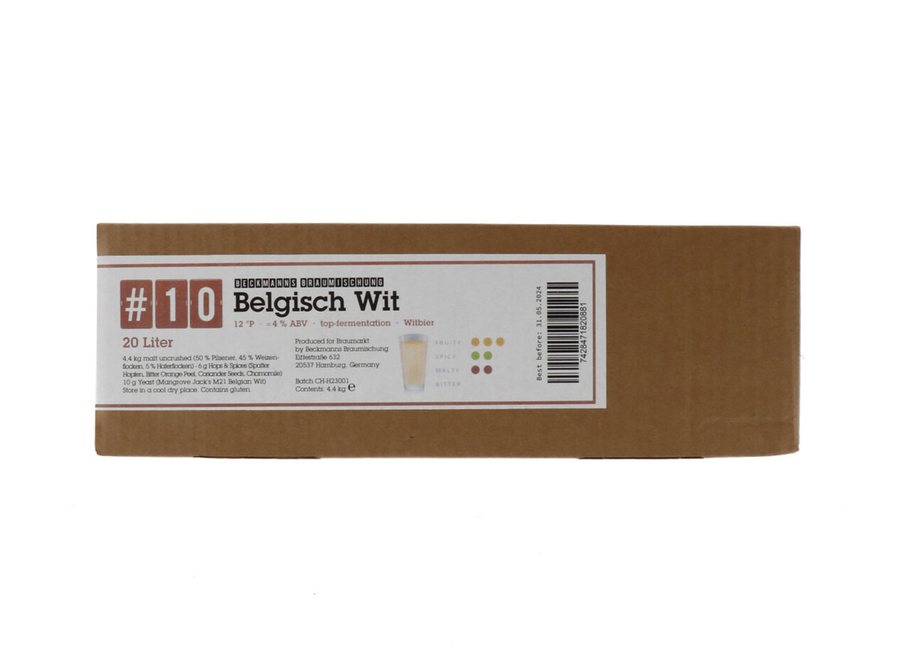 Braumischung Belgisch Wit voor 20l (BBE 31.05.2024)