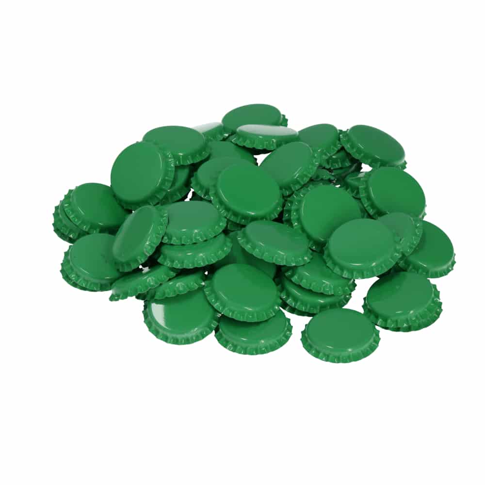 Capsules couronnes  Vert Clair 26 mm 100 pcs