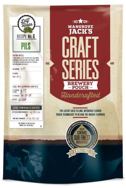 Mangrove Jack's Craft Series Pils + dry hops