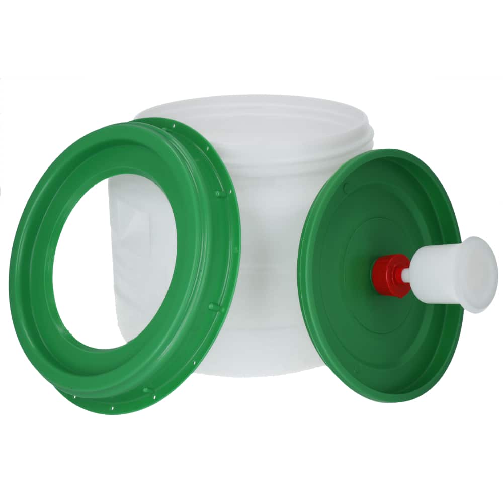 Fermenteur plastique de 31L avec barboteur et robinet