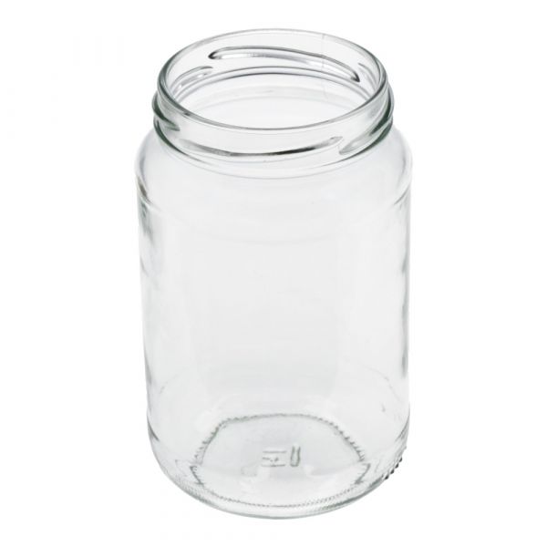 Inmaakglas rond inh. 375 ml tray 30 stuks