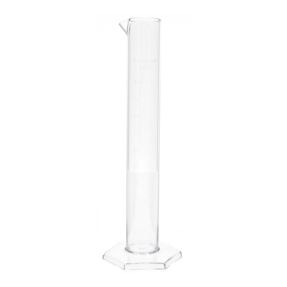 Maatglas transparant 100ml kunststof