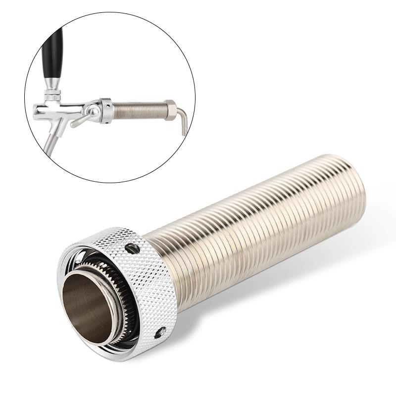Lange schroefhuls (100 mm) voor biertaps