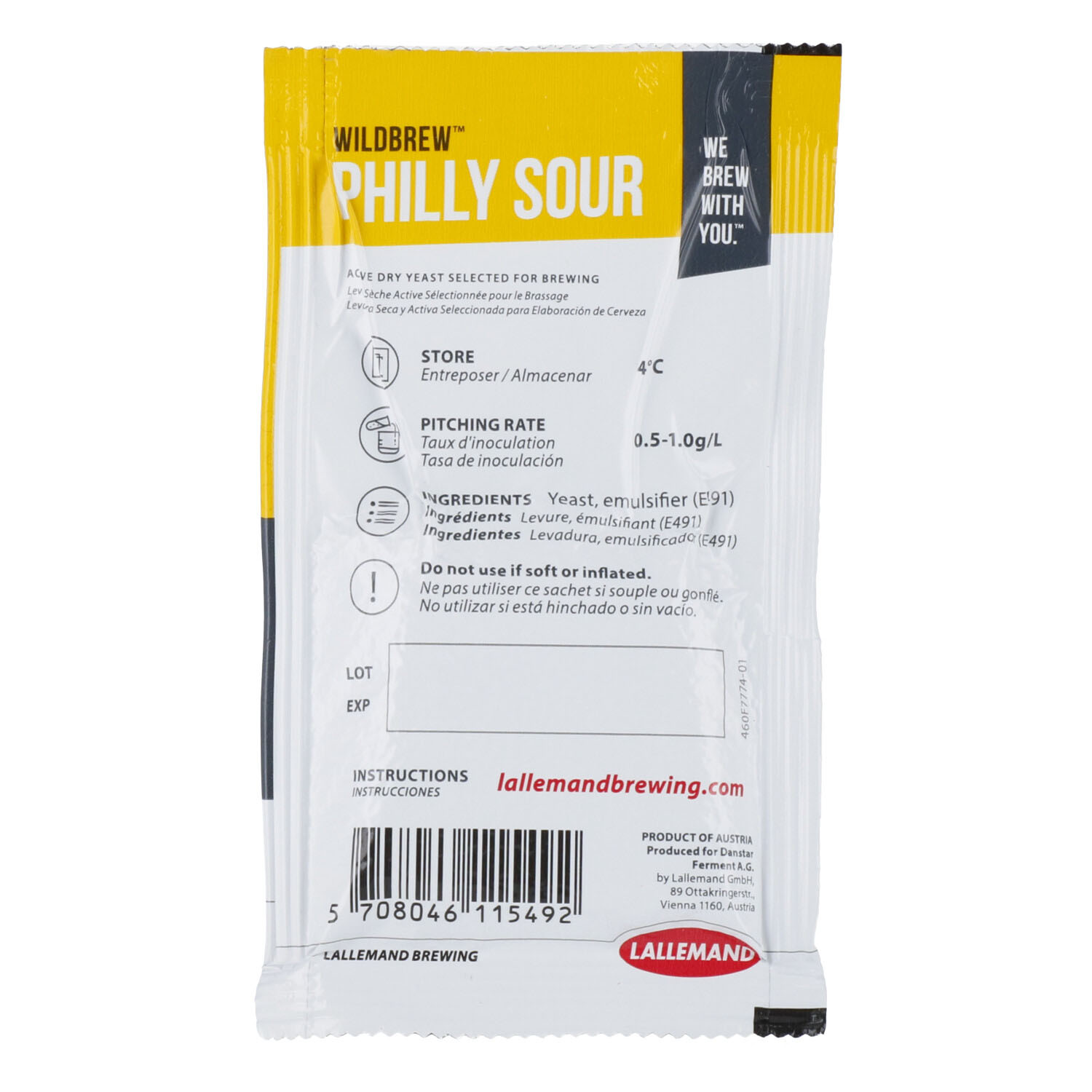 Lallemand Wildbrew® Philly Sour™ 11 gram