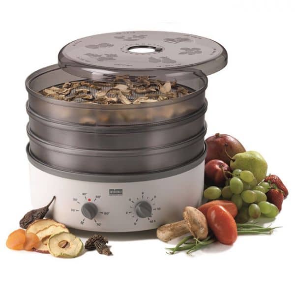 Stockli dehydrator with thermostat/timer stainless steel
