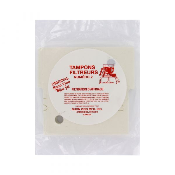 Plaques filtrantes pour Mini-Jet Mailles fines n°2 Ensemble de 3 pcs. 