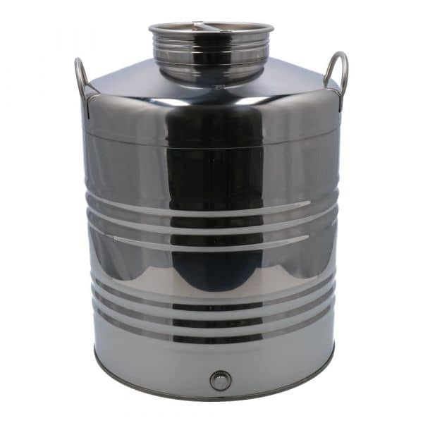 Olive oil barrel | storage barrel stainless steel 75 l