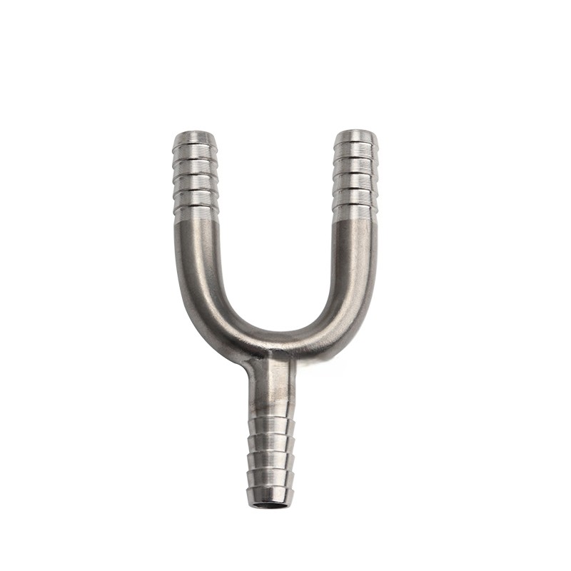 U-Shaped Hose Splitter 5/16" (8mm) Rvs