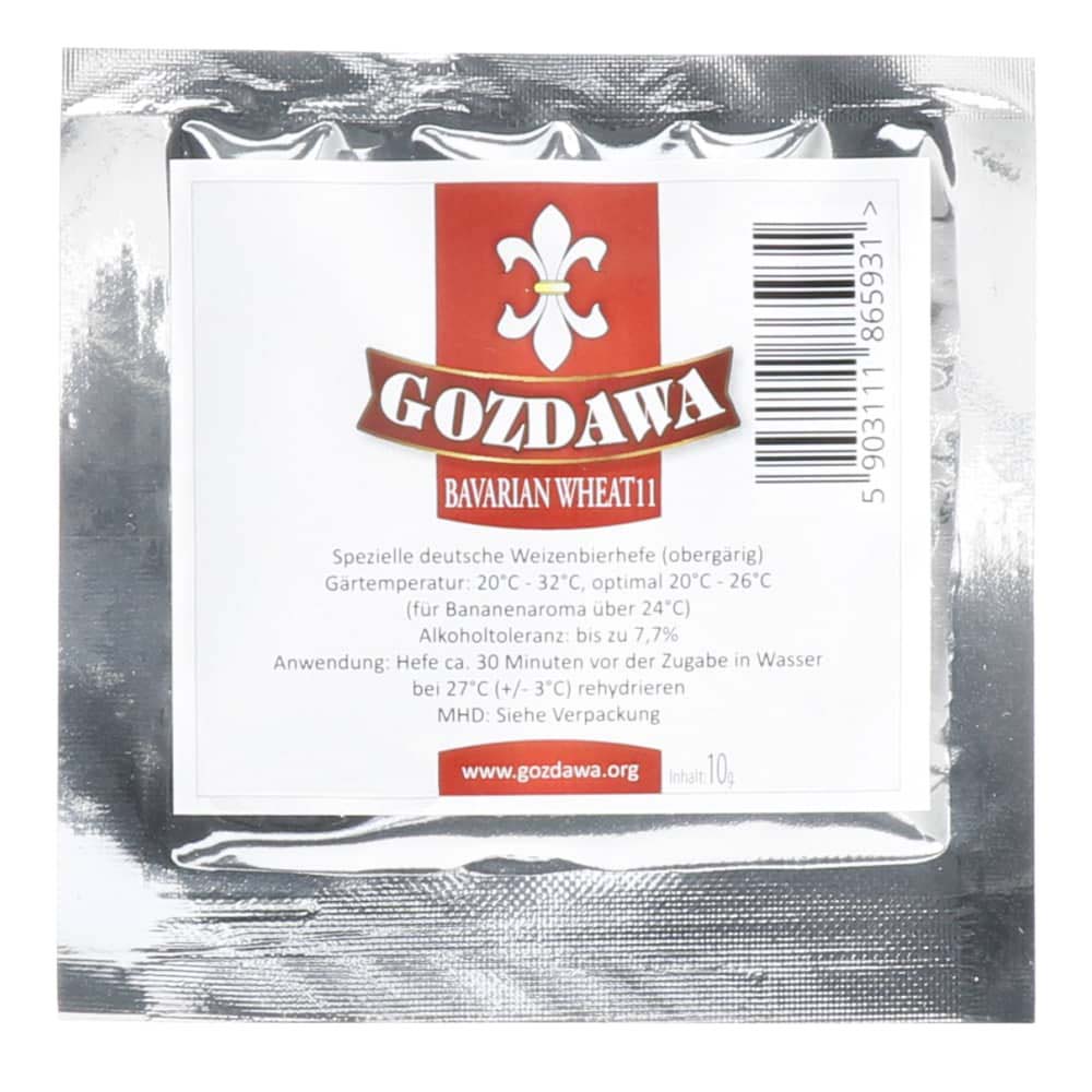 Gozdawa Bavarian Wheat 11 - Hefe für Weizenbier - 10 g