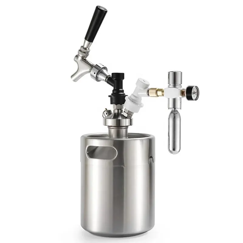 Mini Keg Kit 5L met Tapkraan en Co2 koppeling 