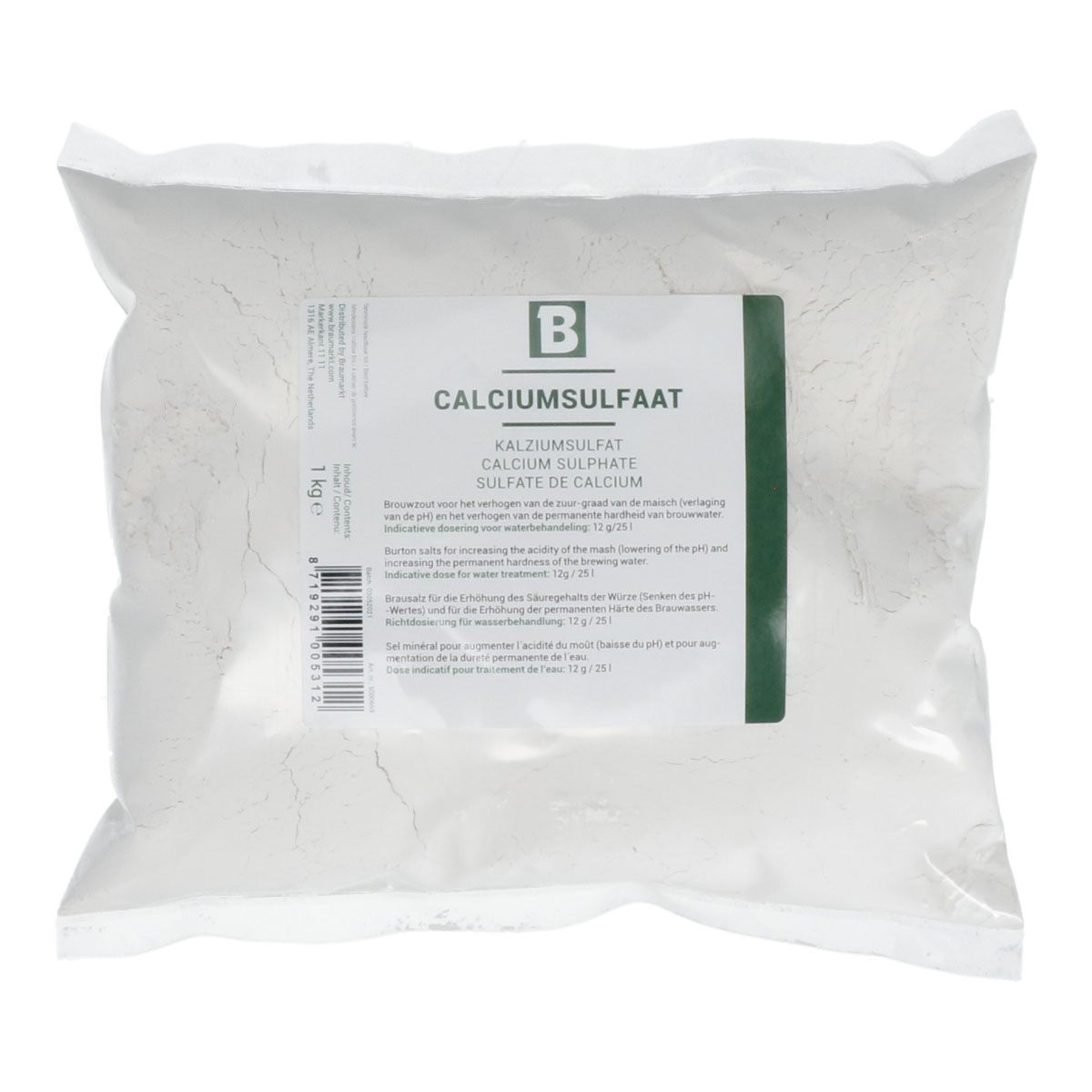 Sulfate de calcium 1 kg