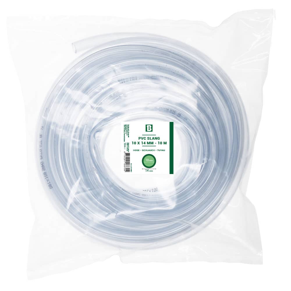  Tuyau PVC 10 x 14 mm 10 mètres