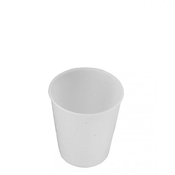 Cheese mold cup model conical thick material 25 cl