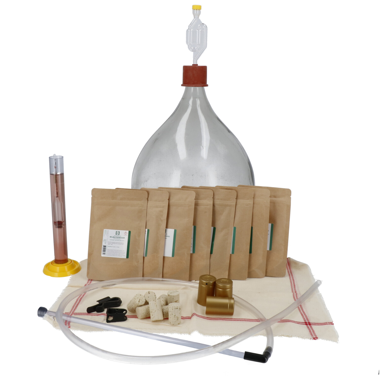 Starters Kit Wine Making ORIGINAL - Including 10 Litres Fermentation Bottle