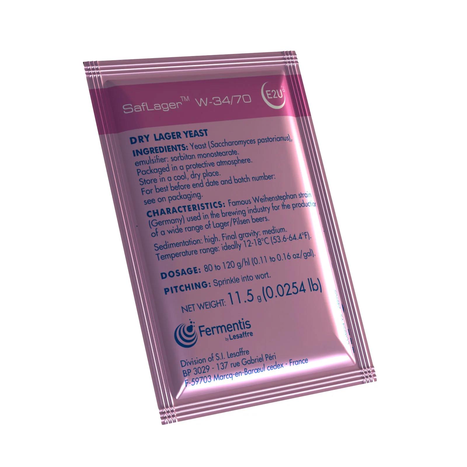 Fermentis Saflager W-34/70 11.5 g
