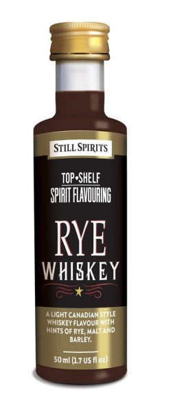 Still Spirits Top Shelf Rye Whiskey 50 ml