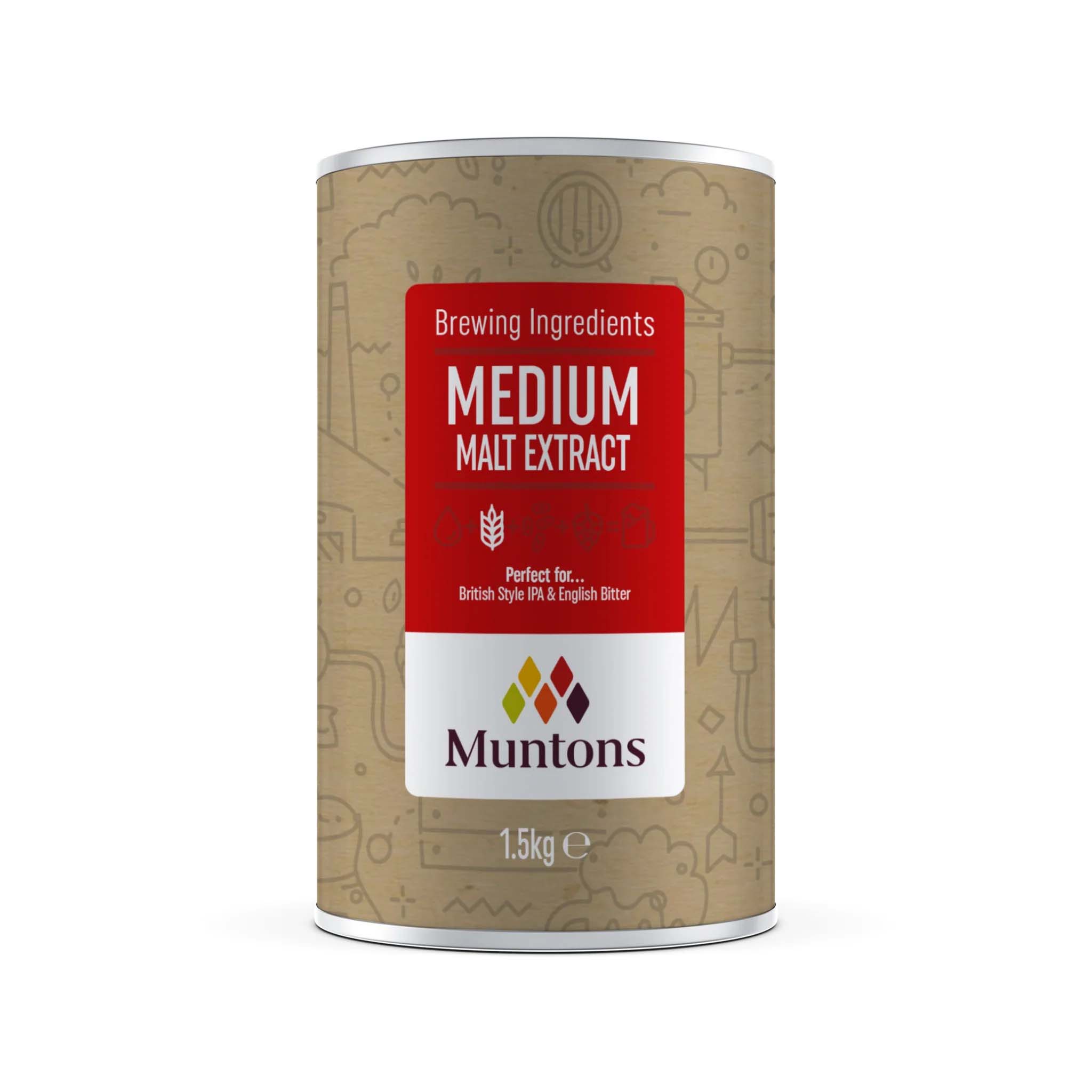 Muntons Medium Liquid Malt Extract 1.5 kg MHD 30.07.2025