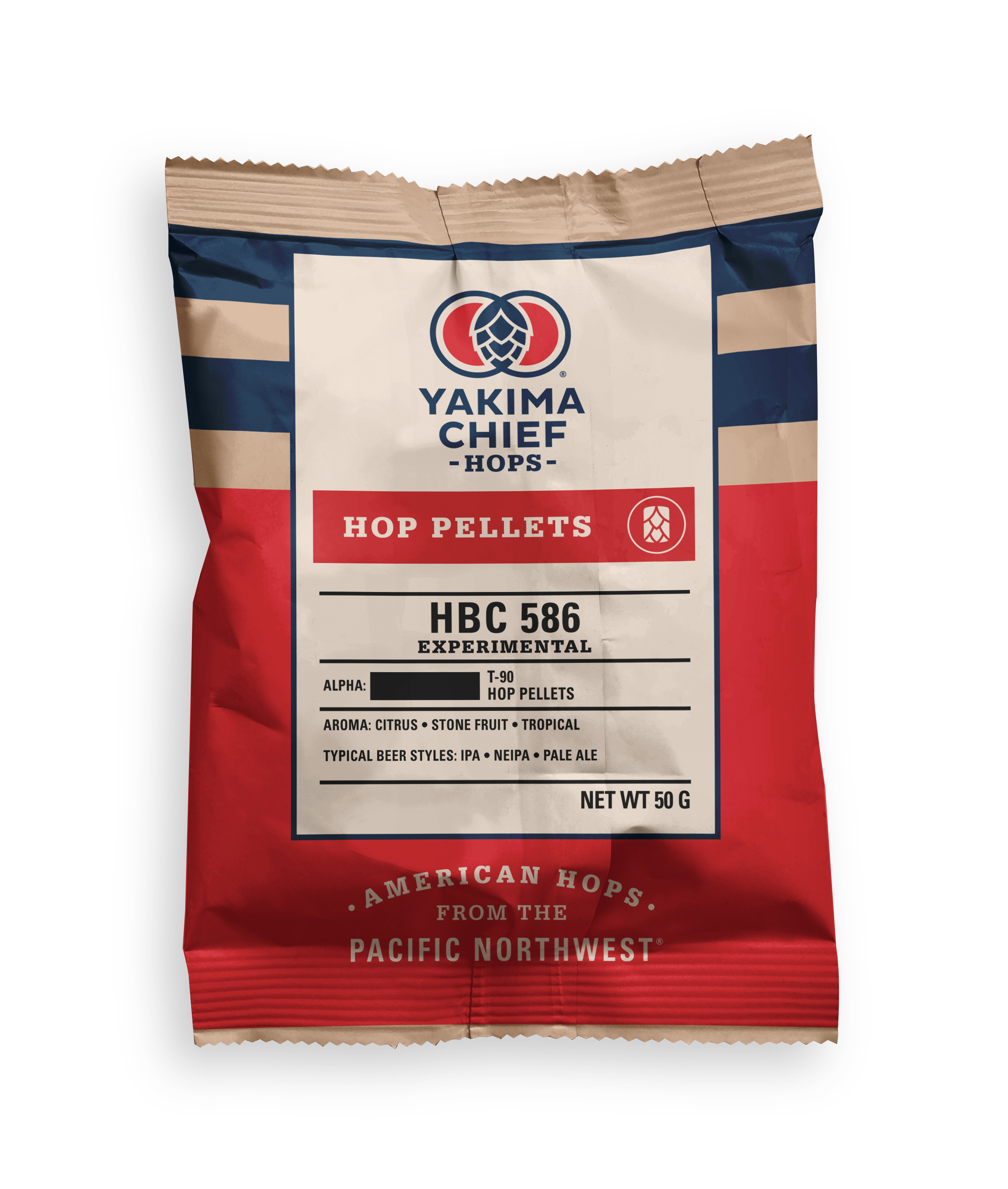 Yakima Chief Hops® HBC 586 Hop Pellets 50 gr