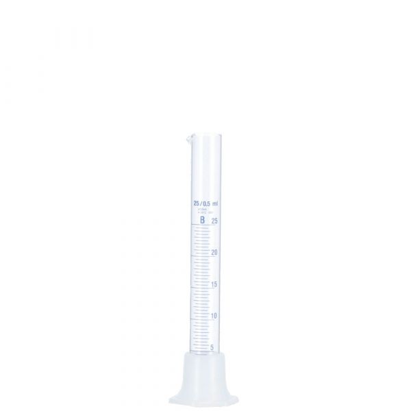 Maatglas Kunststof Voet 25 ml