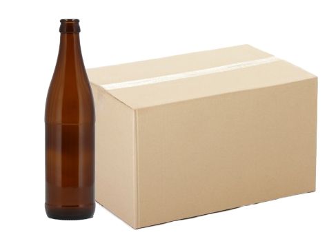Bierfles NWR bruin 0,5 L doos 20 st