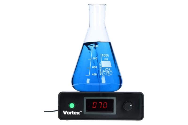 Vortex + magnetic stirrer with display
