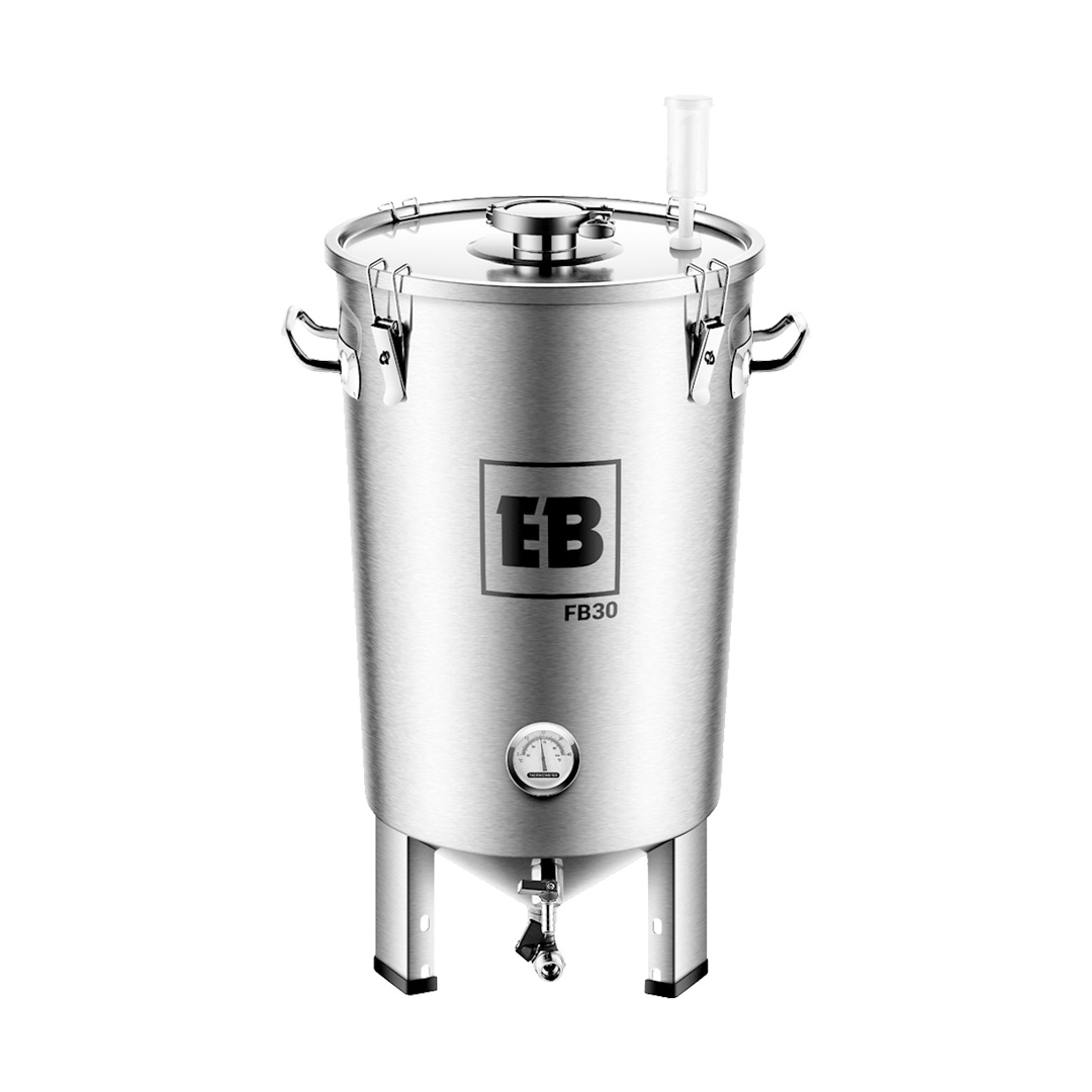 Easybrew Gärbehälter Fermenter 30 Liter mit Dry-Hop-Deckel