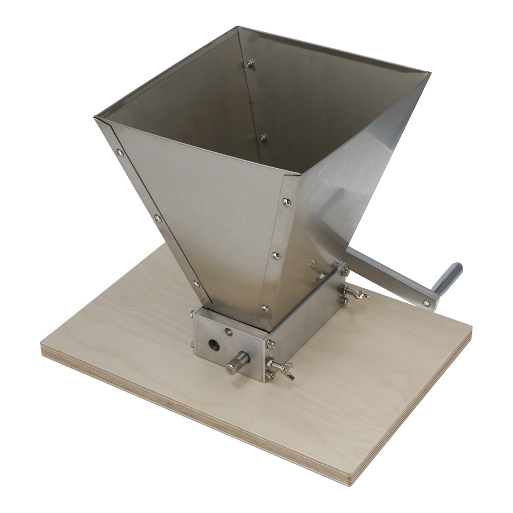 Malt Mill  with 3 Stainless Steel Rollers